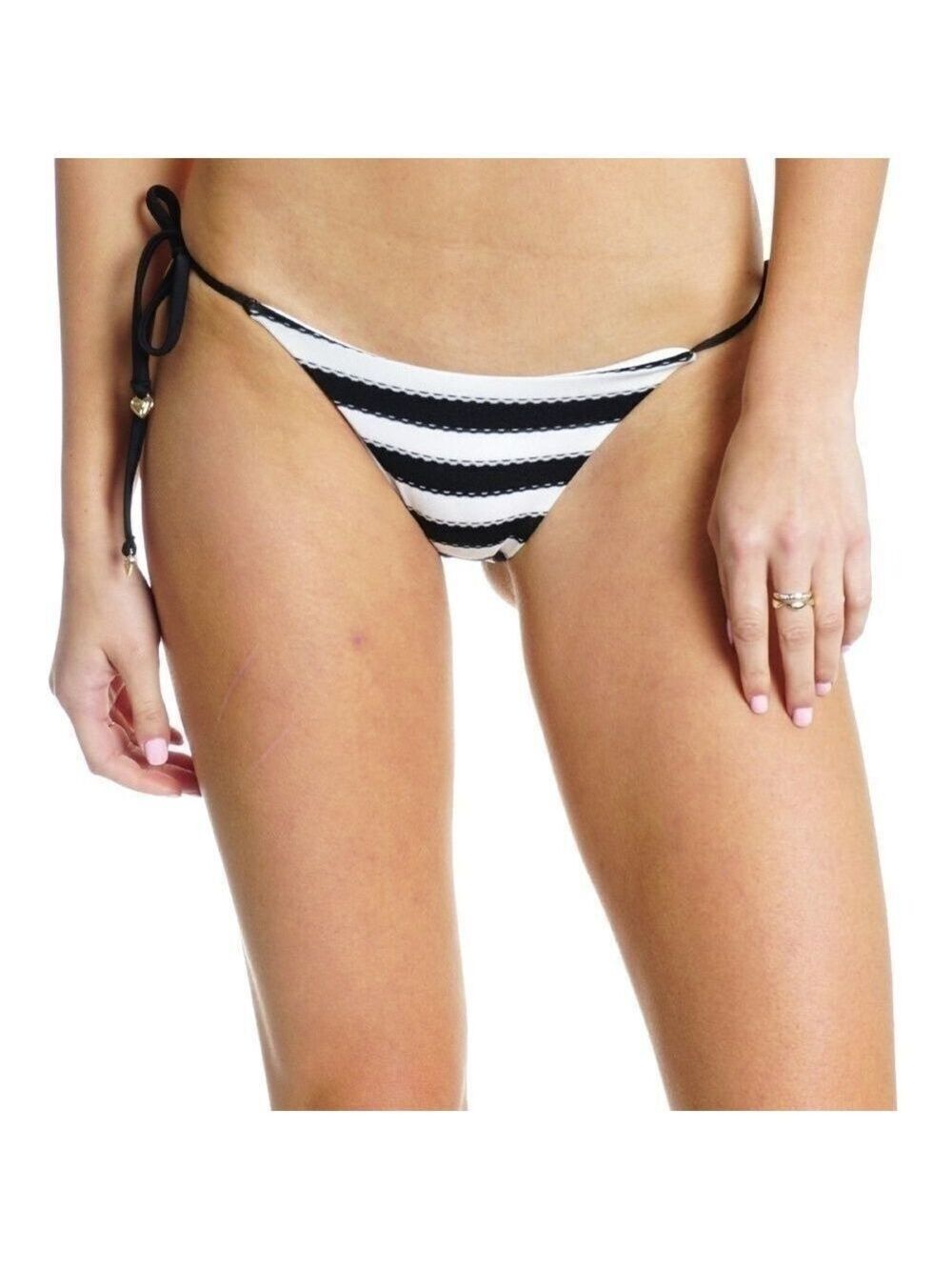 NEW Wildfox Dreamhouse Stripe String Bikini Bottom